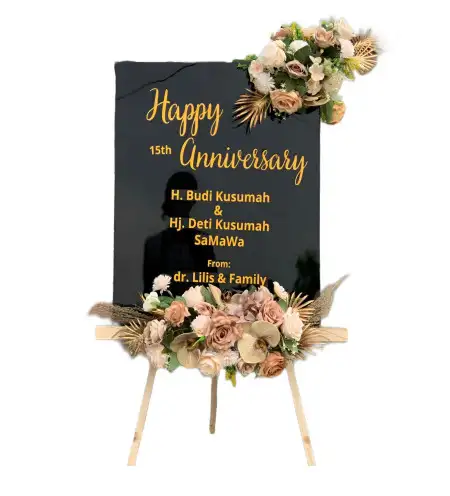 Papan Bunga Akrilik Sapuro Kebulen