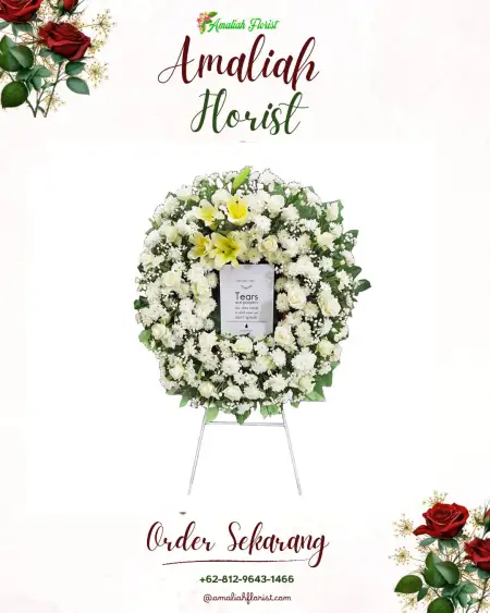 Krans Bunga Duka Sapuro Kebulen